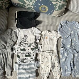 NWT newborn pajama loungewear